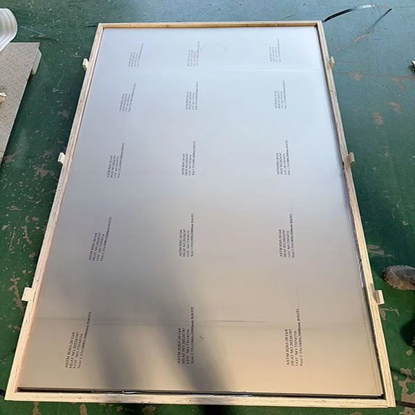 Placa din titan Gr4